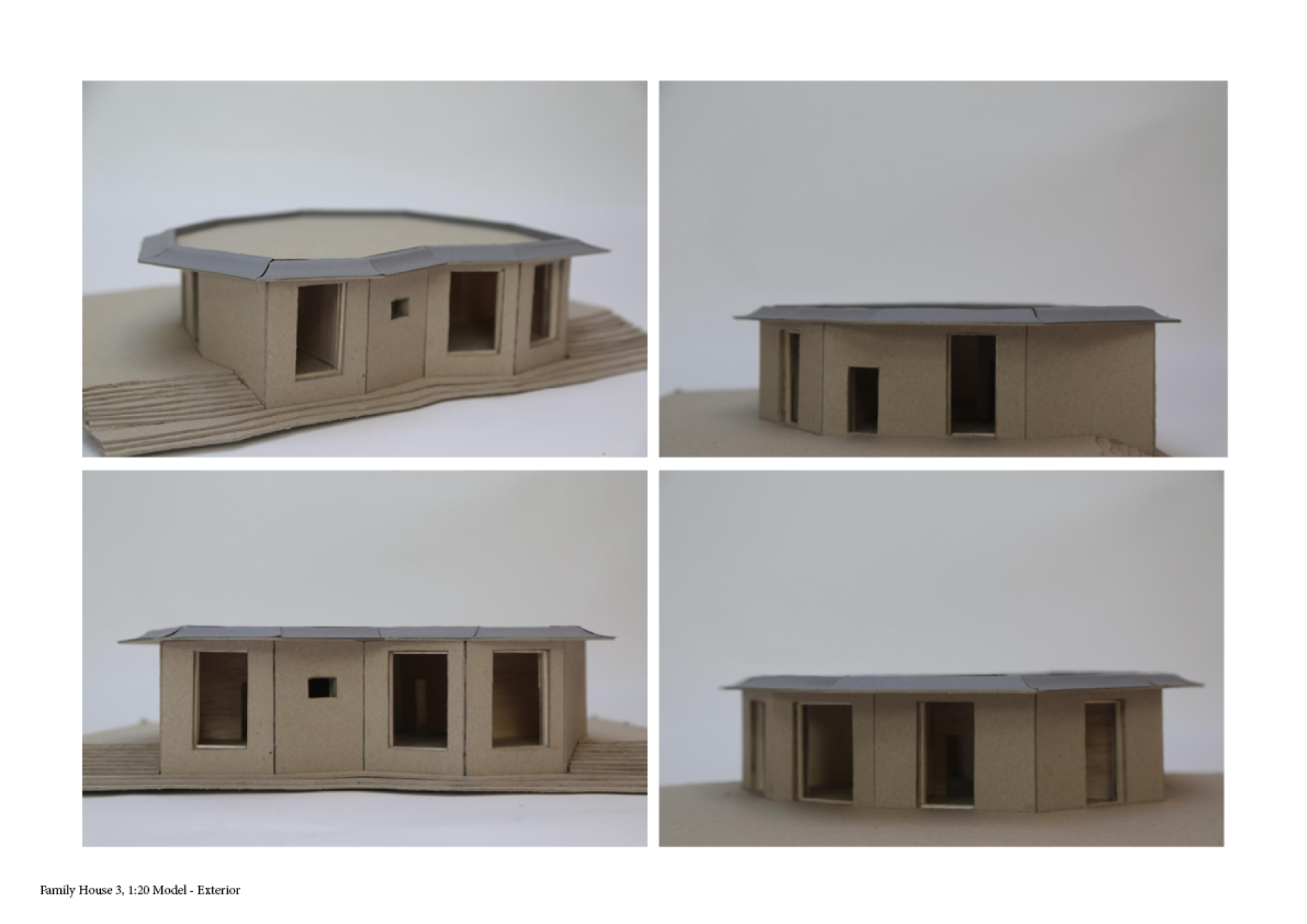 Family House 3 Model - Exterior